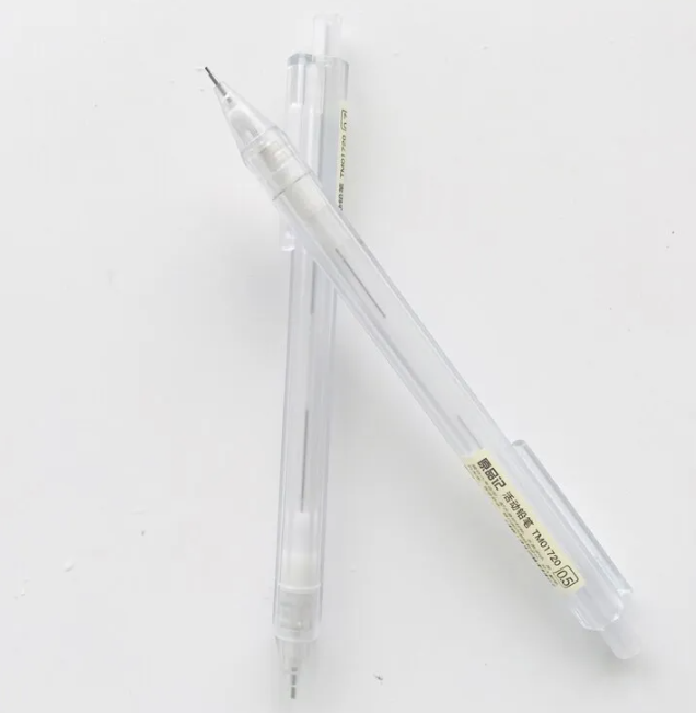Slim Clear Japanese Mechanical Pencil
