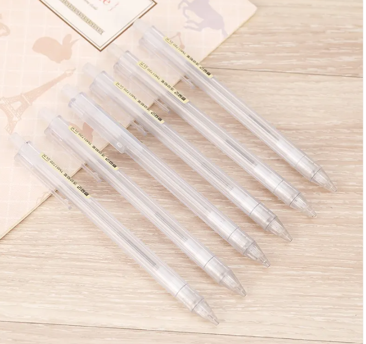 Slim Clear Japanese Mechanical Pencil