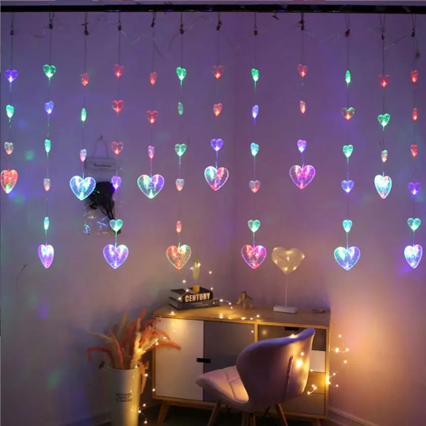 Icicle Fairy Curtain Lights