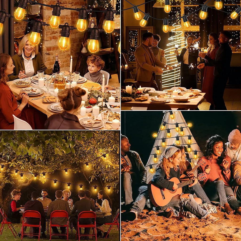 Solar S14 Garden String Lights