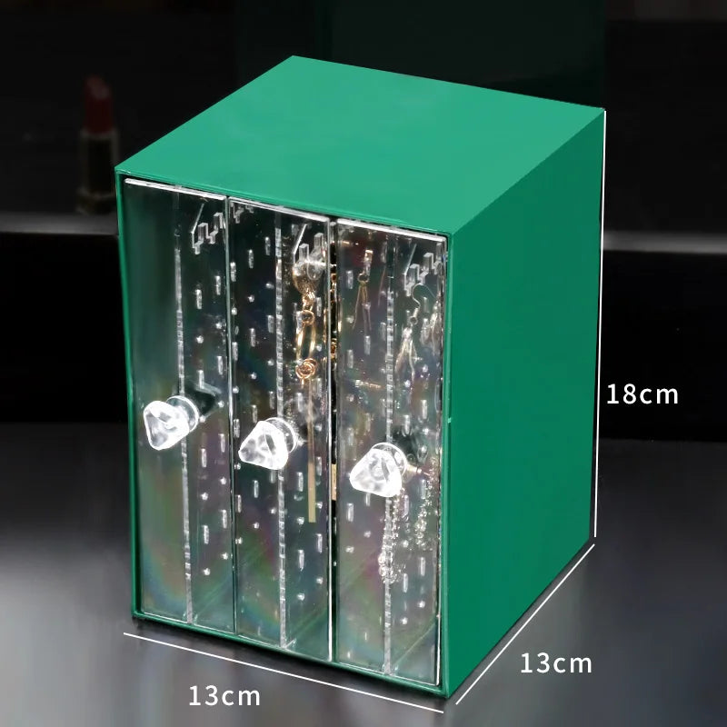 Velvet Jewelry Organizer Box