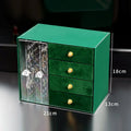 Velvet Jewelry Organizer Box