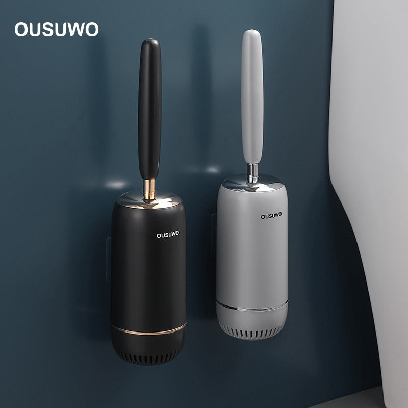 Wall-Mounted Silicone Toilet Brush