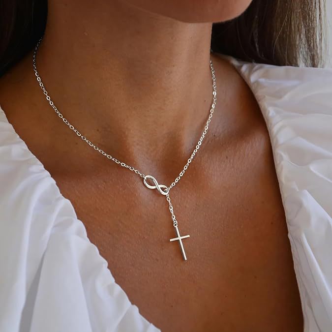 Simple Cross Pendant Necklace