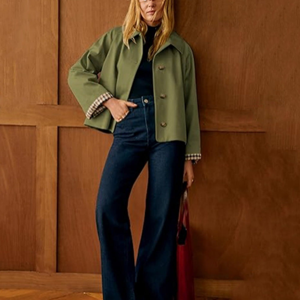 Women's Casual Long-Sleeve Coat