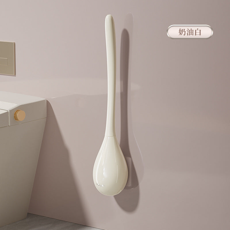 Long-Handle Silicone Toilet Brush