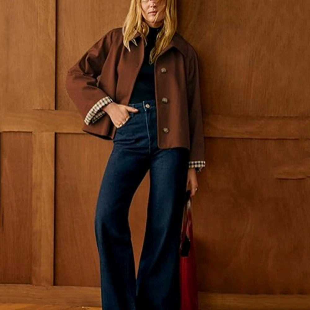 Women's Casual Long-Sleeve Coat