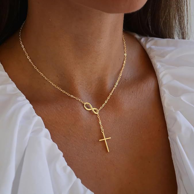 Simple Cross Pendant Necklace