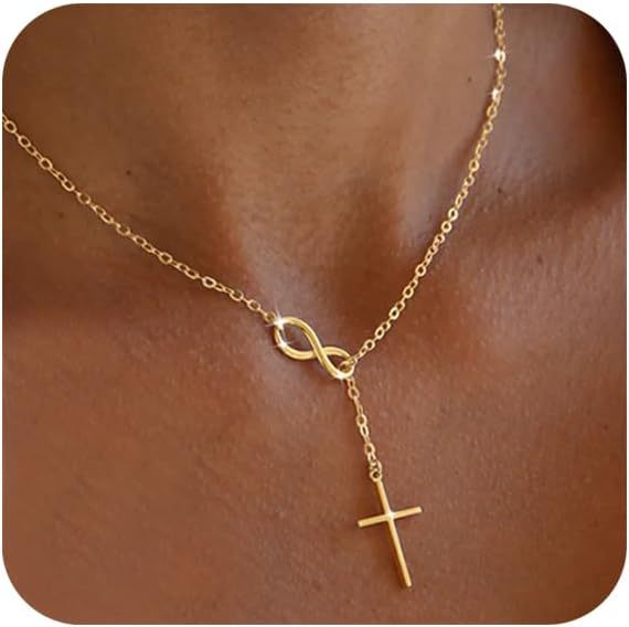 Simple Cross Pendant Necklace
