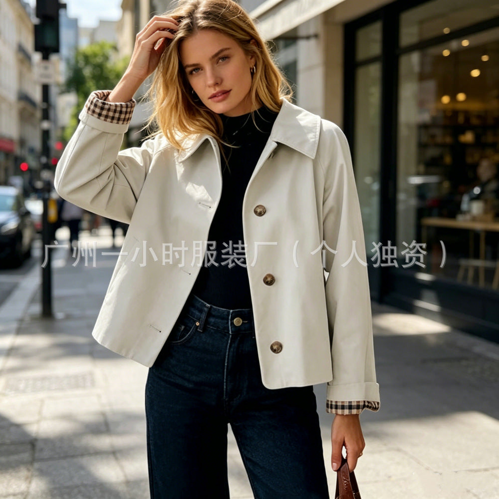 Women's Casual Long-Sleeve Coat