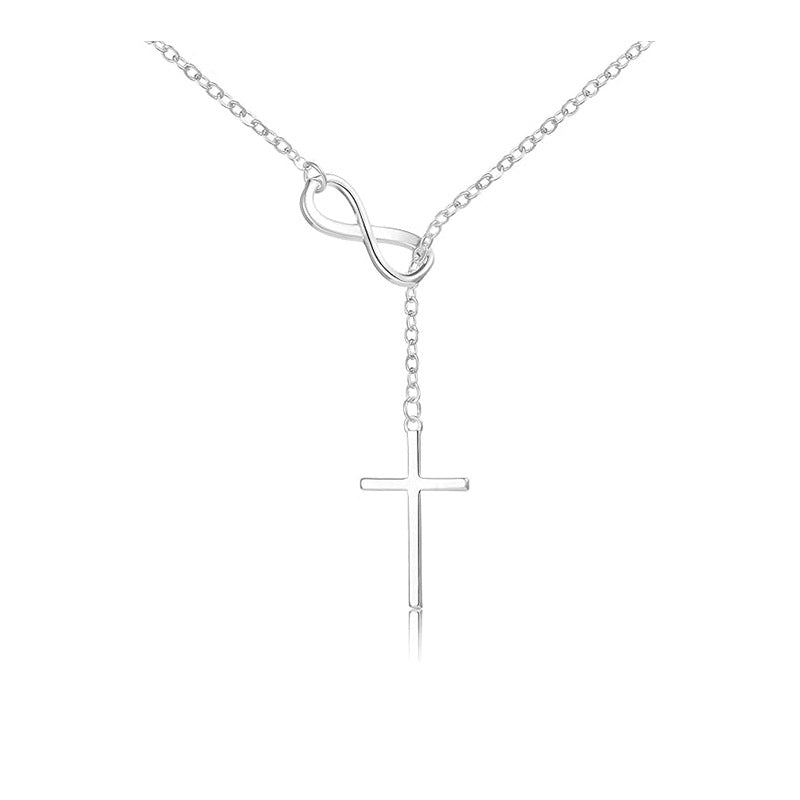 Simple Cross Pendant Necklace