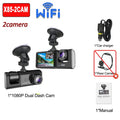 Dual Dash Cam Front and Rear - 1080P with Night Vision