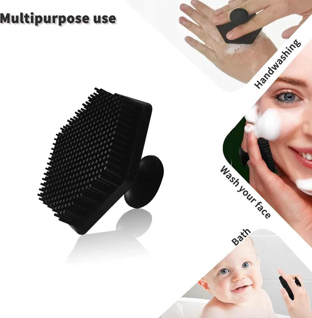 Mini Silicone Face Scrubber for Men - Deep Cleansing