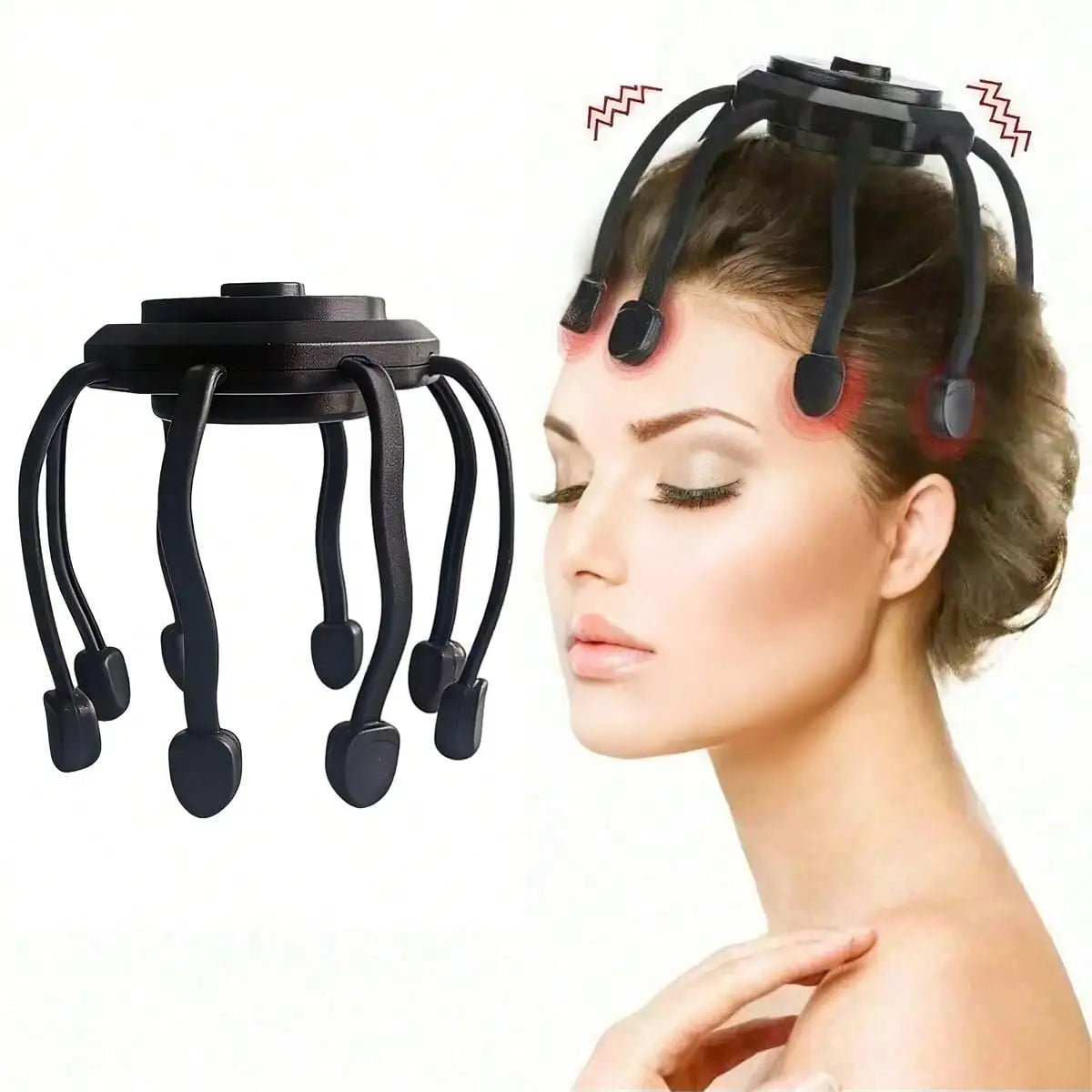 Octopus Electric Scalp Massager - Stress Relief Head