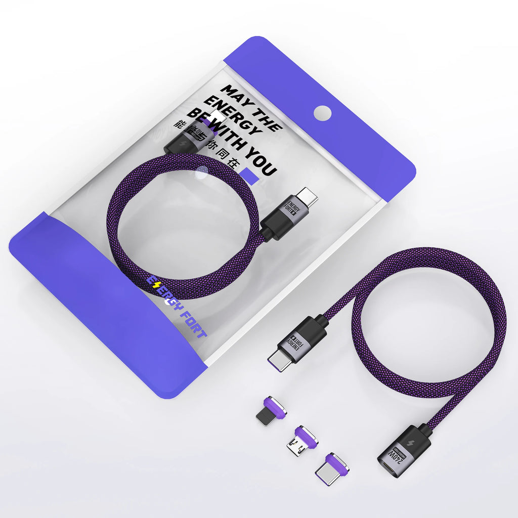 240W Magnetic USB-C Charging Cable - Fast Charge