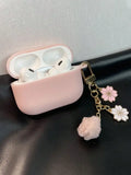 Case for AirPods 1/2/3/4 Earphone Cover Cute Flower Keychain Wireless Earbuds Case for Airpods Pro3/Pro2/Pro Protective Cases