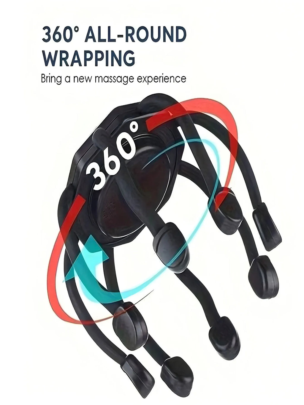 Octopus Electric Scalp Massager - Stress Relief Head