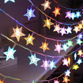 LED Star Chain Fairy Lights – Outdoor Garland